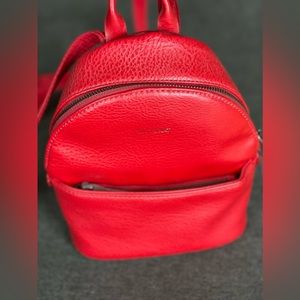 Vintage Matt & Nat mini red backpack